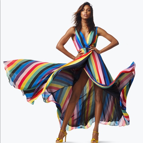 Aqua Dresses & Skirts - NEW Aqua Maxi Striped Dress